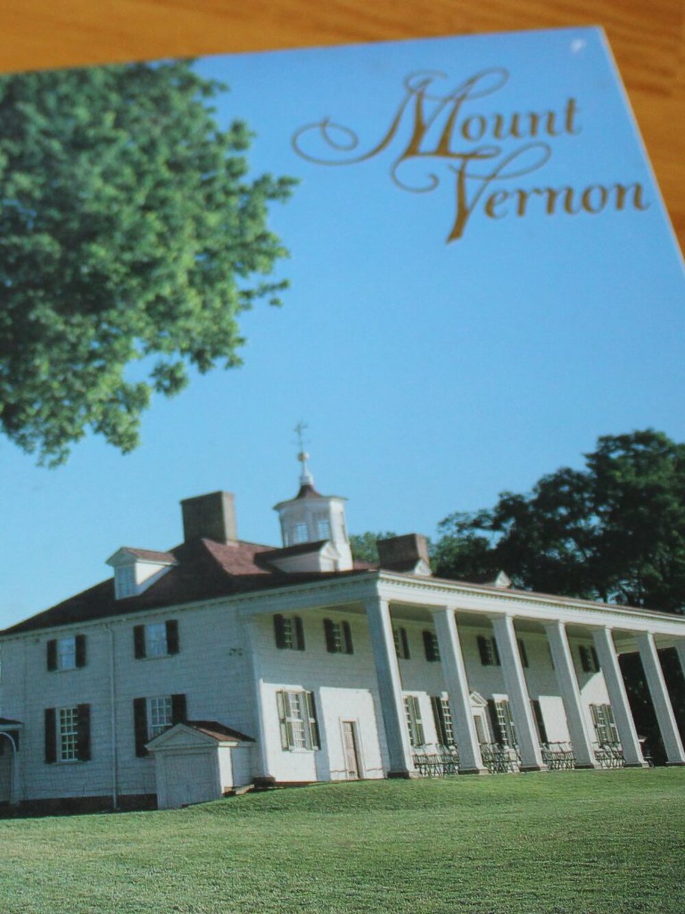 Mount Vernon Guidebook Tourist Handbook 1985 George Washington USA History Book